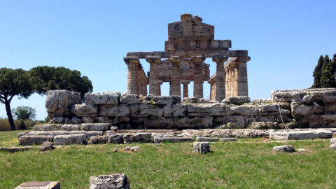 Antike Ruinen in Paestum