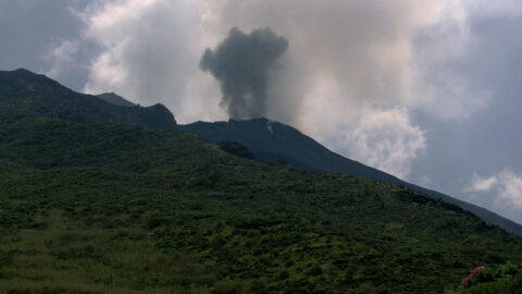 Eruption des Stromboli