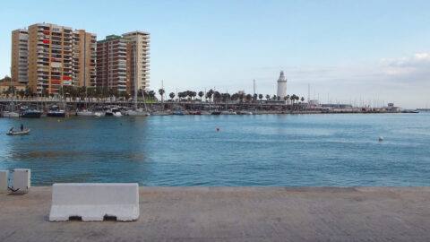 Im Hafen von Málaga