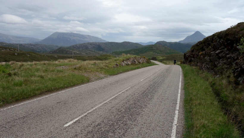Mit dem Fahrrad in den schottischen Highlands