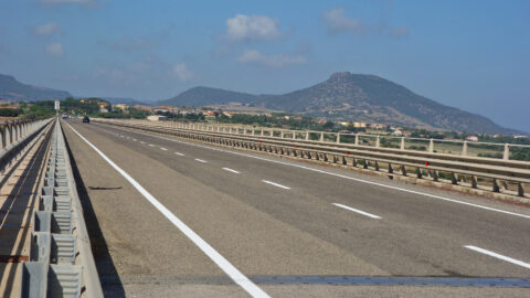 Radfahren auf Sardinien: Superstrada