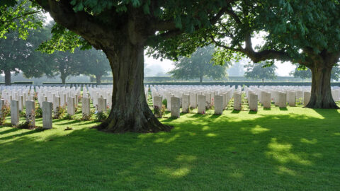 Britischer Soldatenfriedhof in Bayeux