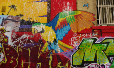 Street Art an den Escaliers du Cours Julien