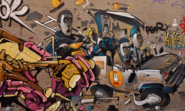 Street Art am Cours Julien
