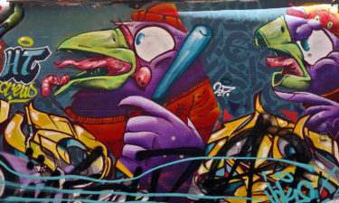Street Art im Viertel La Plaine