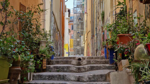 Gasse in Marseille