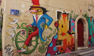 Street Art in Le Panier in Marseille